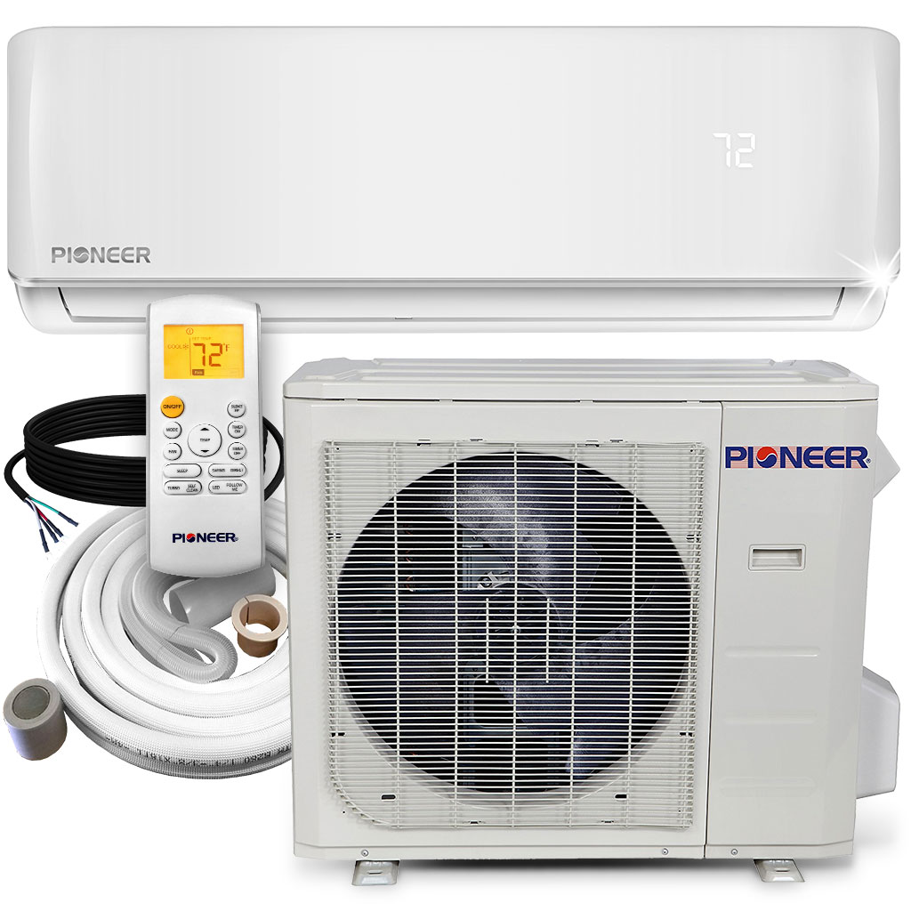 PIONEER 36000 BTU 16 SEER DC Inverter+ Mini Split Heat Pump Set 230V